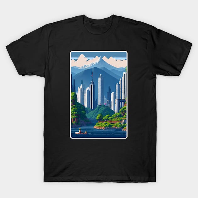 Cityscape T-Shirt by clownescape